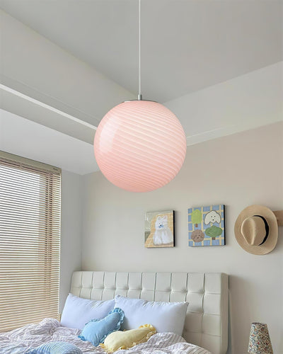 Joliv Glass Globe Pendant Lamp - Neutral Decor