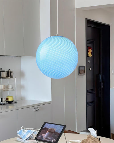 Joliv Glass Globe Pendant Lamp - Neutral Decor
