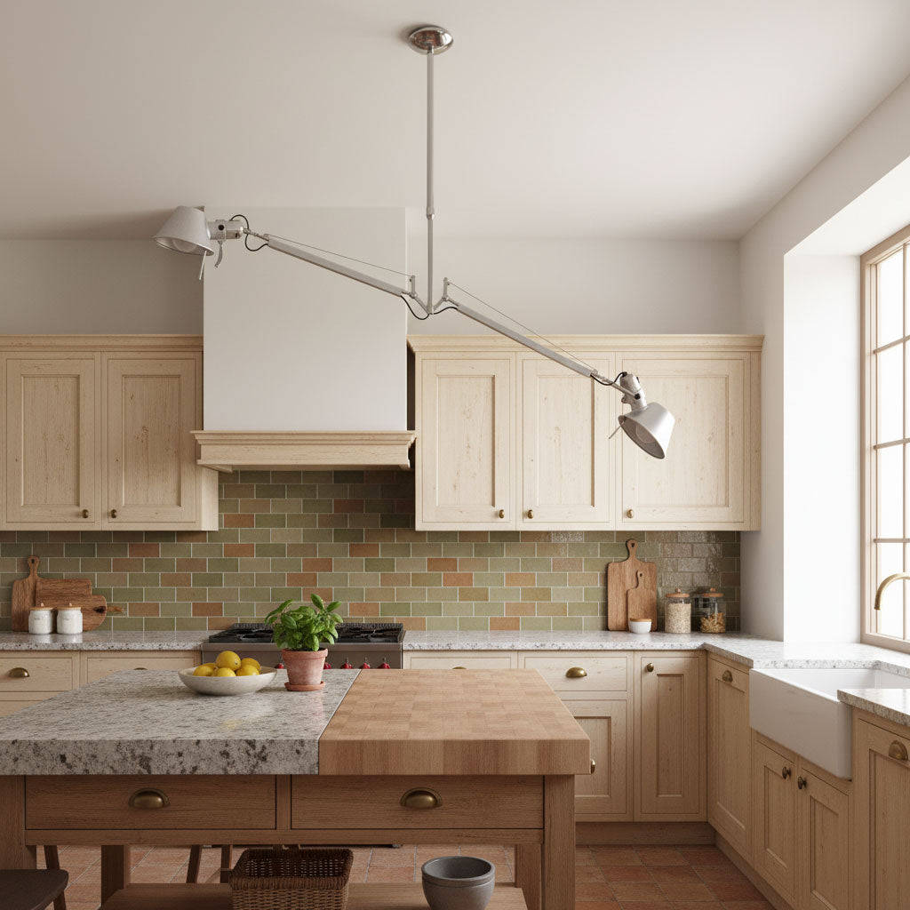 Brady Elvior Adjustable Arm Pendant Light