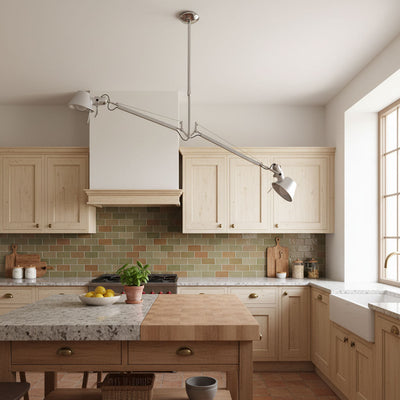 Brady Elvior Adjustable Arm Pendant Light