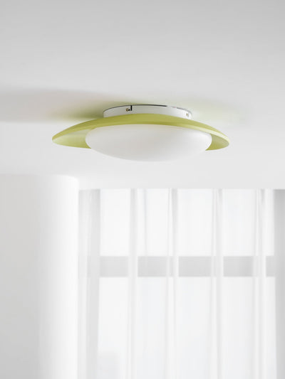 Poe Pendant Lamp Resin Oval Soft Contemporary