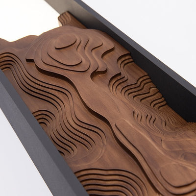 Elaalielle Veil Topographic Lumen Sconce