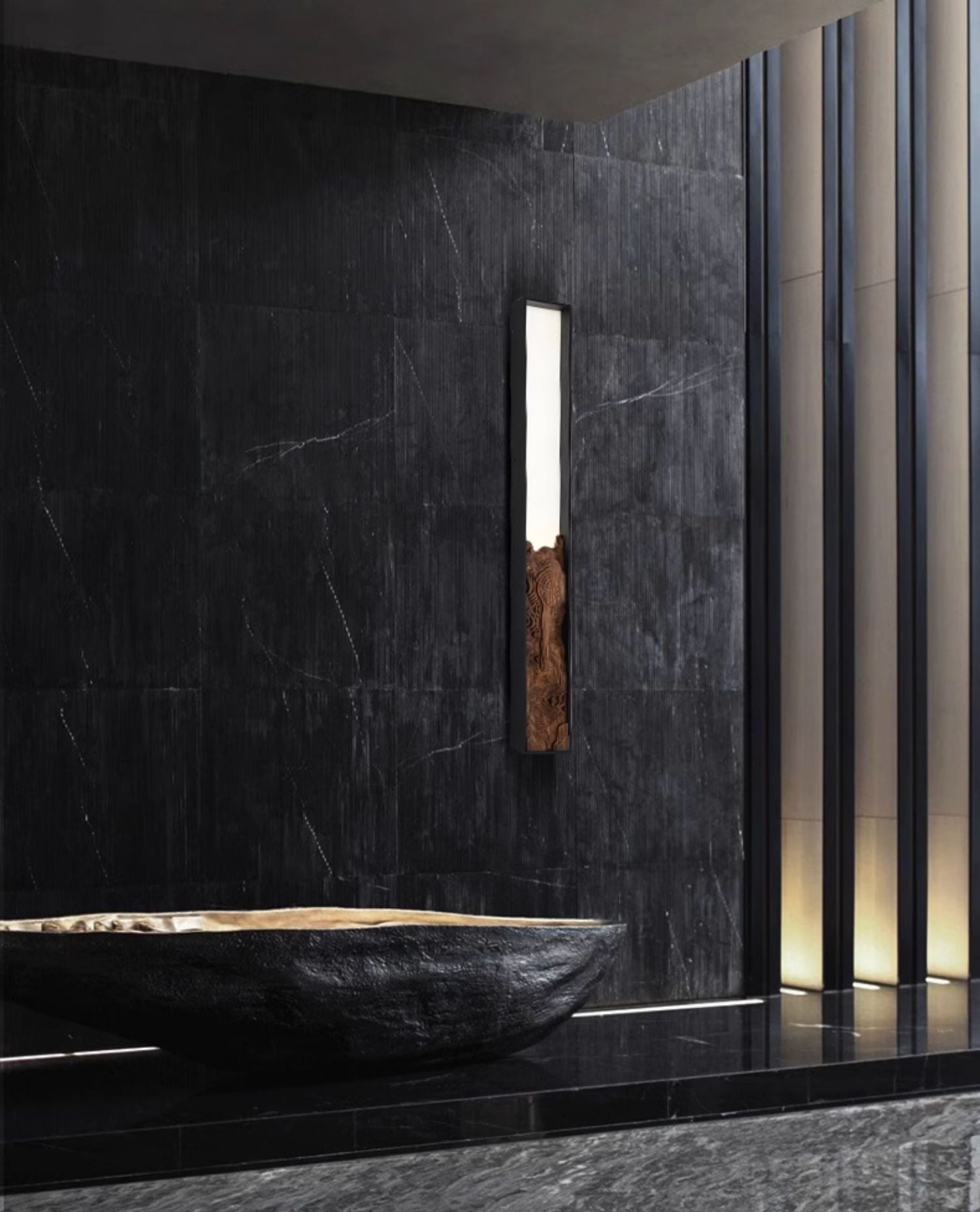 Elaalielle Veil Topographic Lumen Sconce