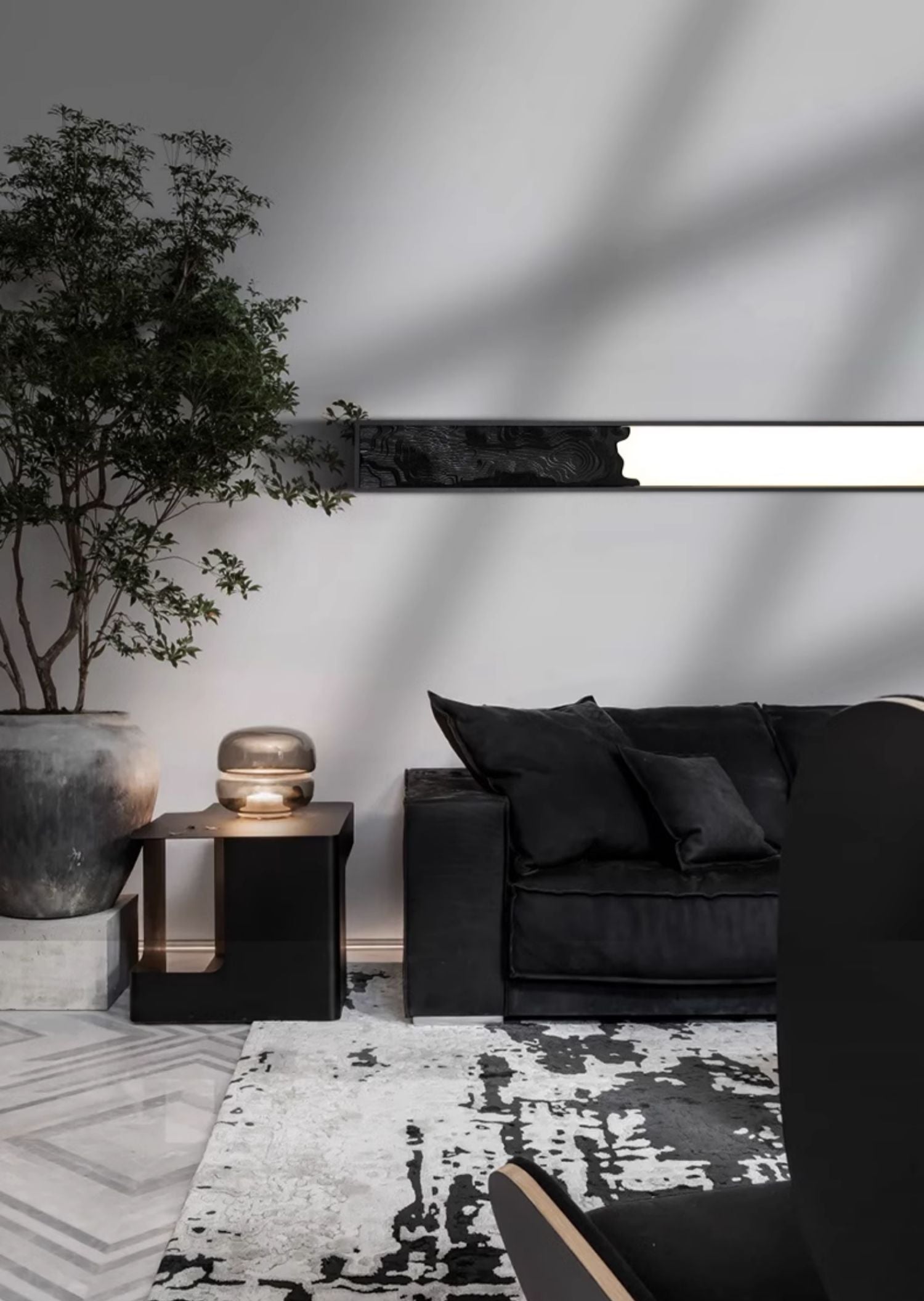 Elaalielle Veil Topographic Lumen Sconce