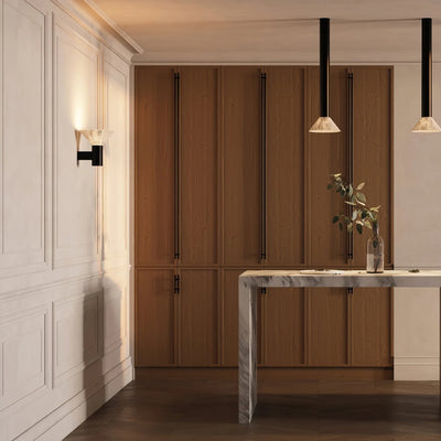 Rino Cone Alabaster Wall Light