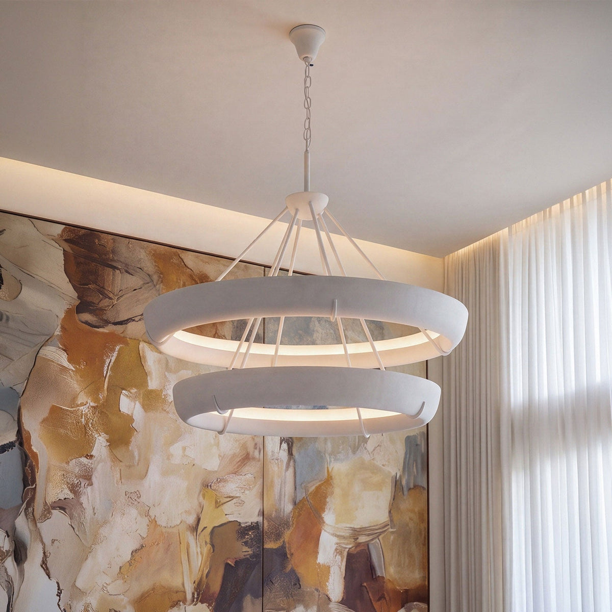 Yelhurst Composite Ring Chandelier