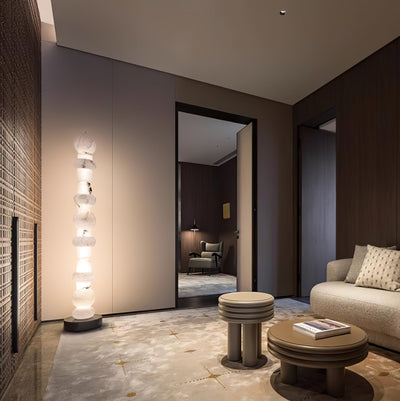 Nostix Alabaster Floor Lamp