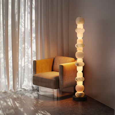 Nostix Alabaster Floor Lamp