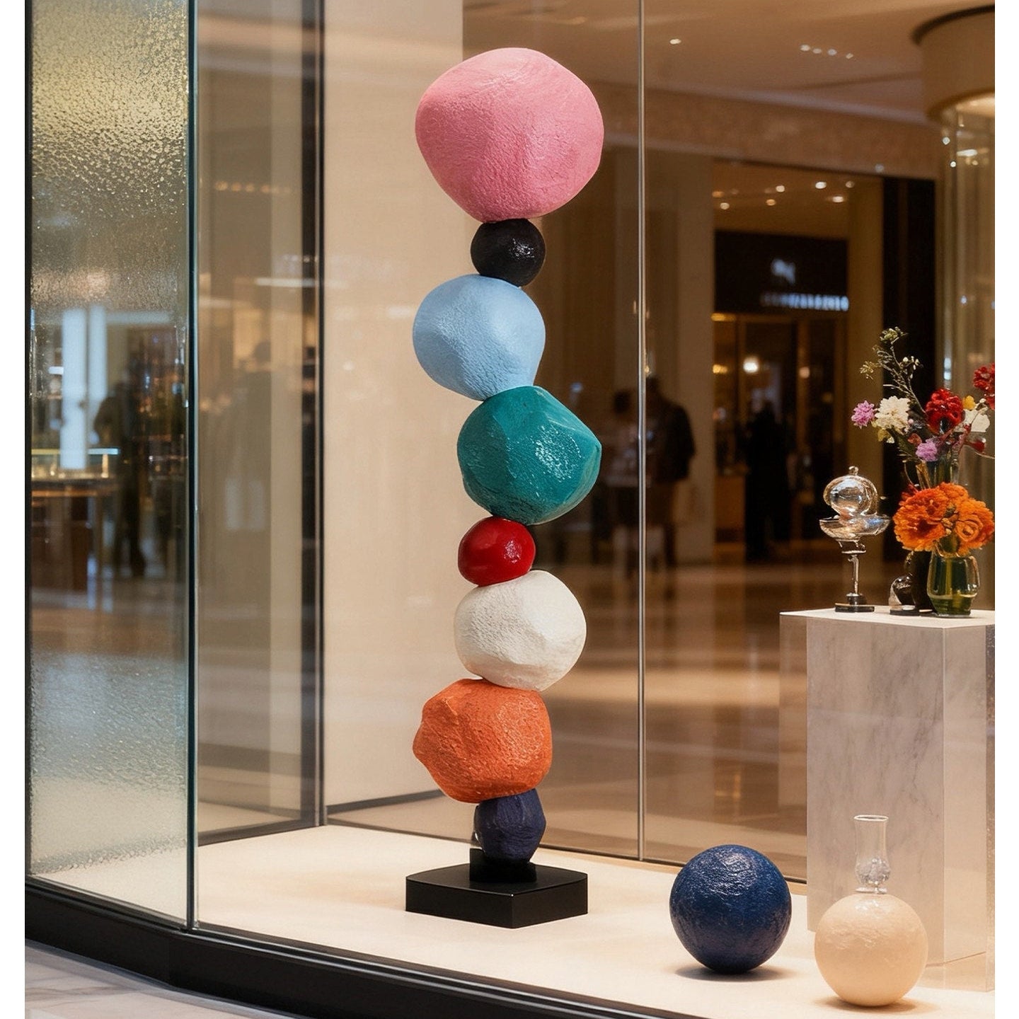 Totem Balance Art Sculpture