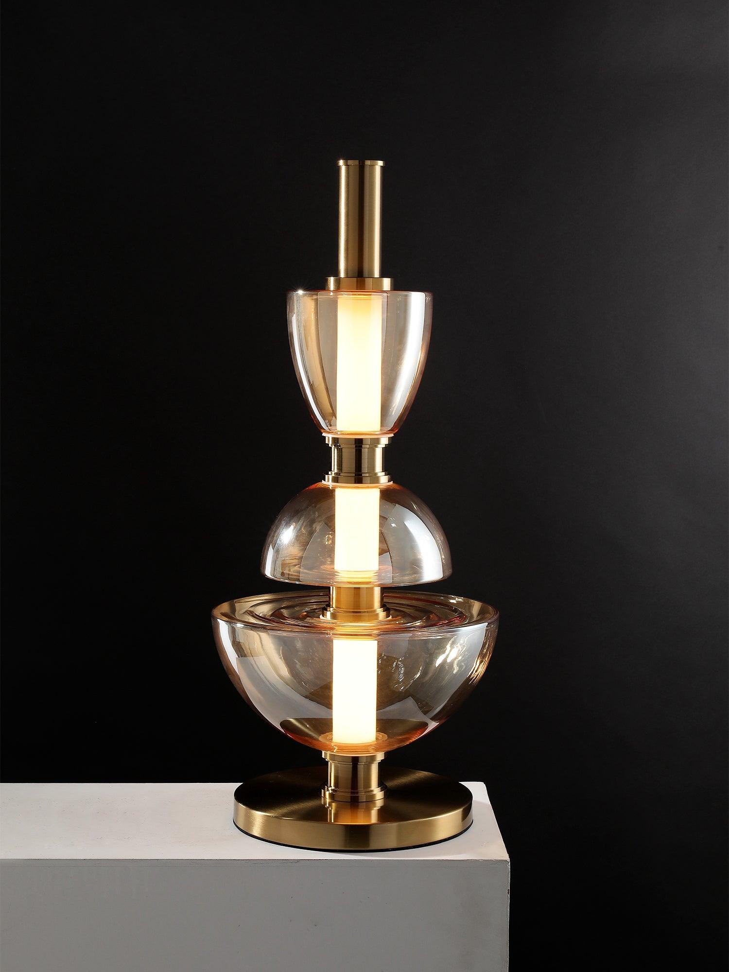 Ivthaarae Glass Table Lamp