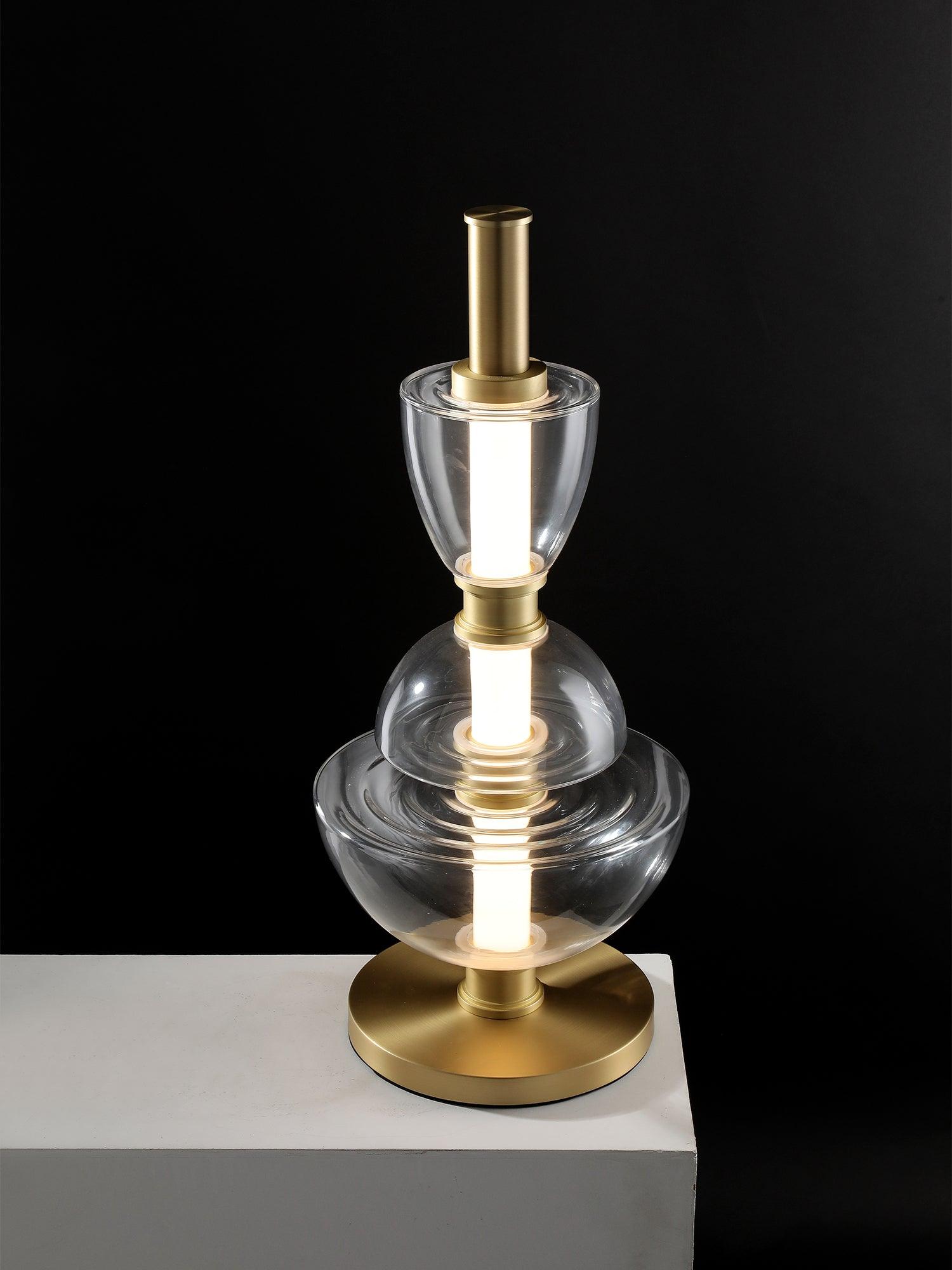 Ivthaarae Glass Table Lamp