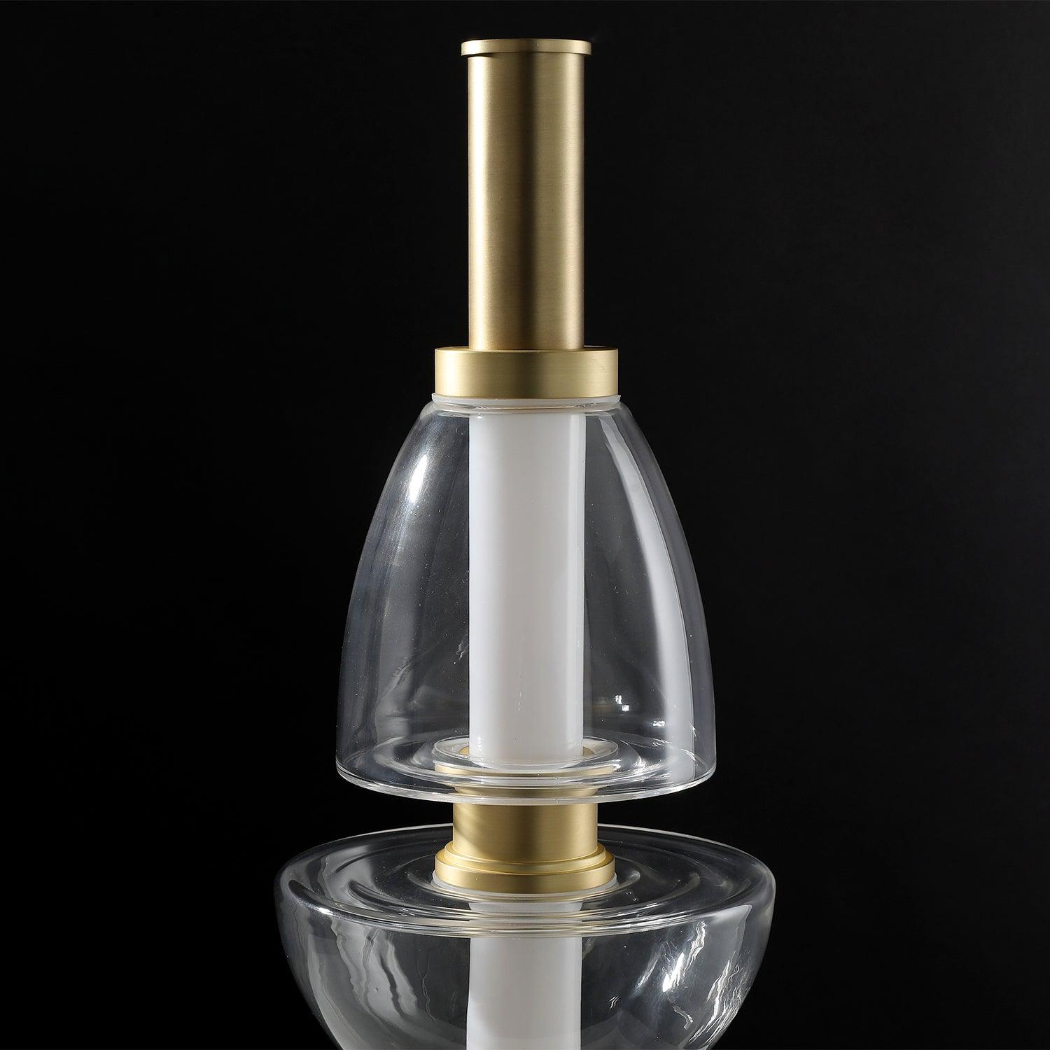 Ivthaarae Glass Table Lamp
