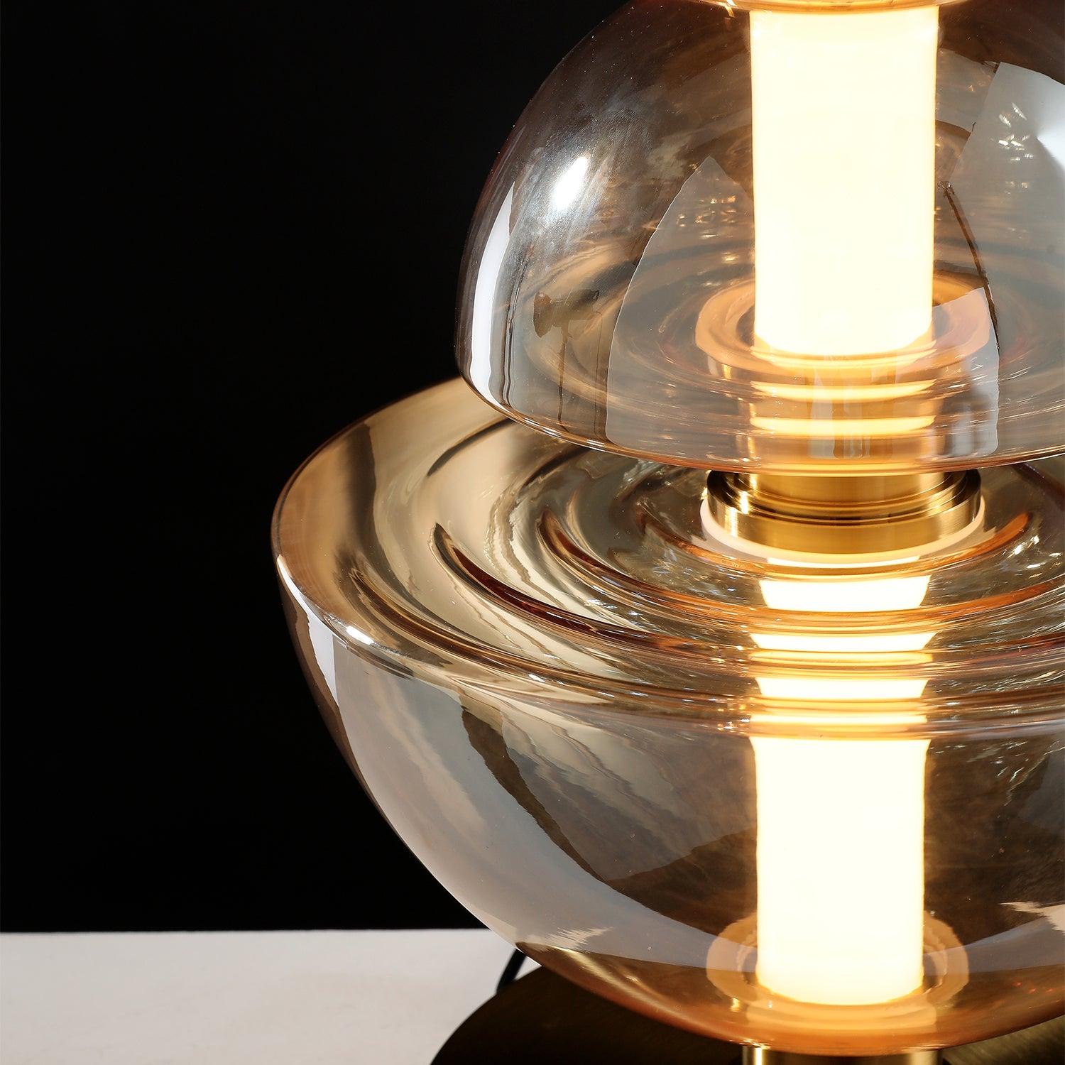 Ivthaarae Glass Table Lamp