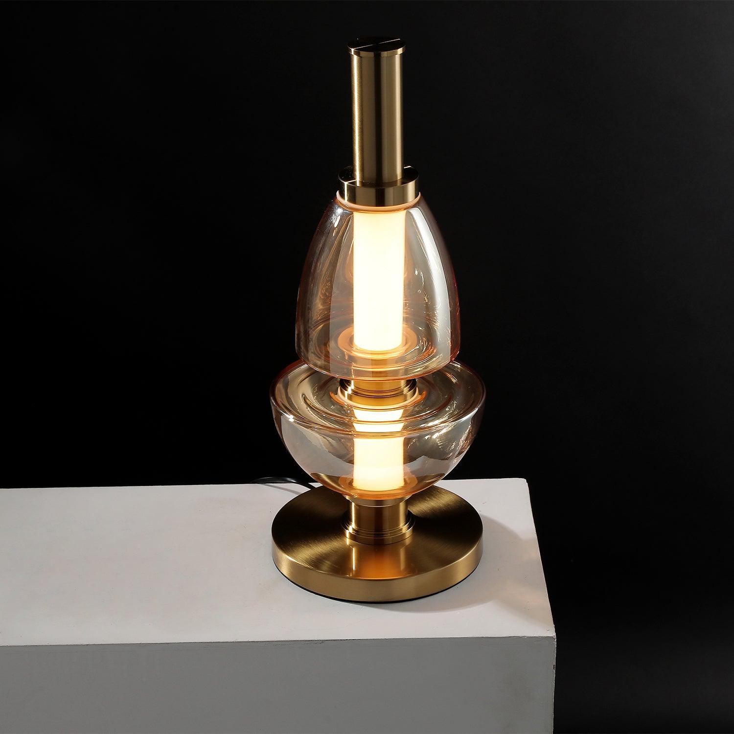 Ivthaarae Glass Table Lamp