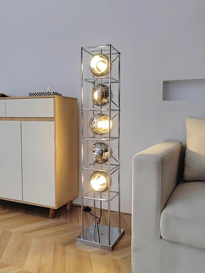 Halvor Industrial Floor Lamp