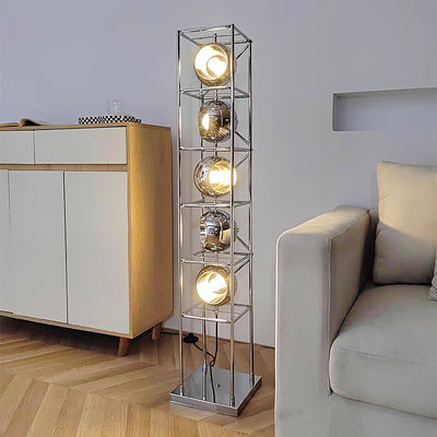 Halvor Industrial Floor Lamp