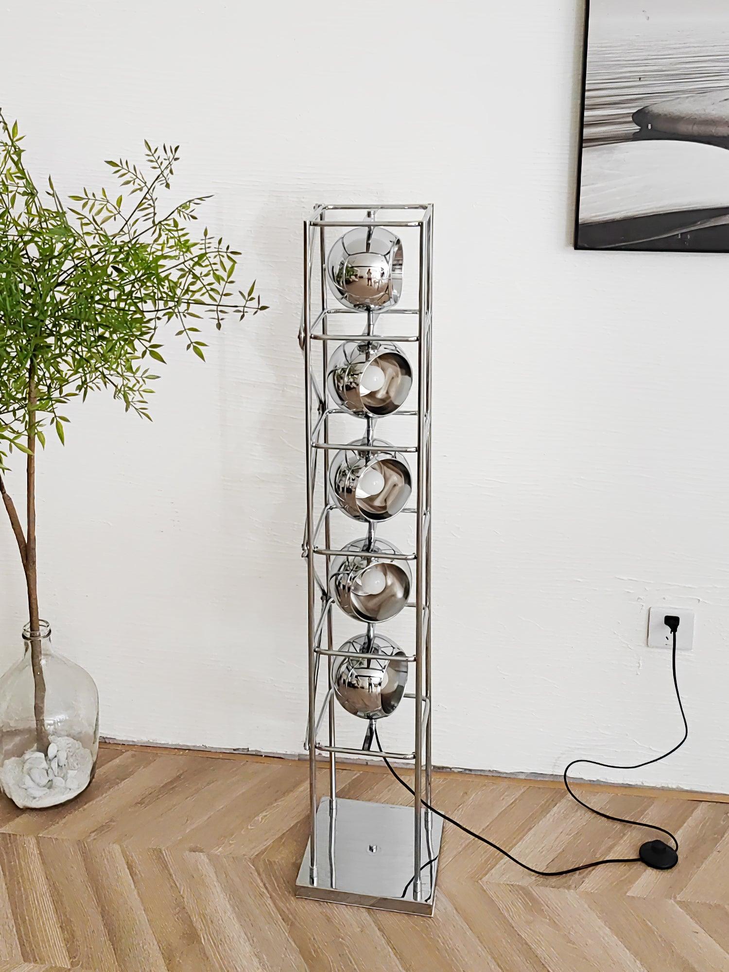 Halvor Industrial Floor Lamp