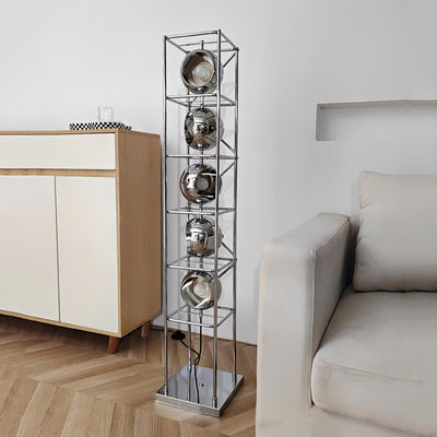 Halvor Industrial Floor Lamp
