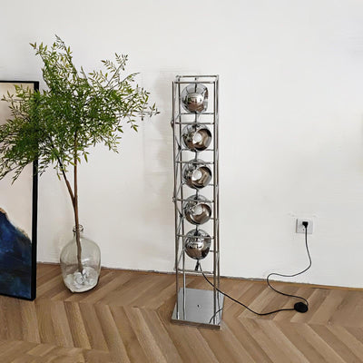 Halvor Industrial Floor Lamp
