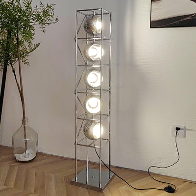 Halvor Industrial Floor Lamp