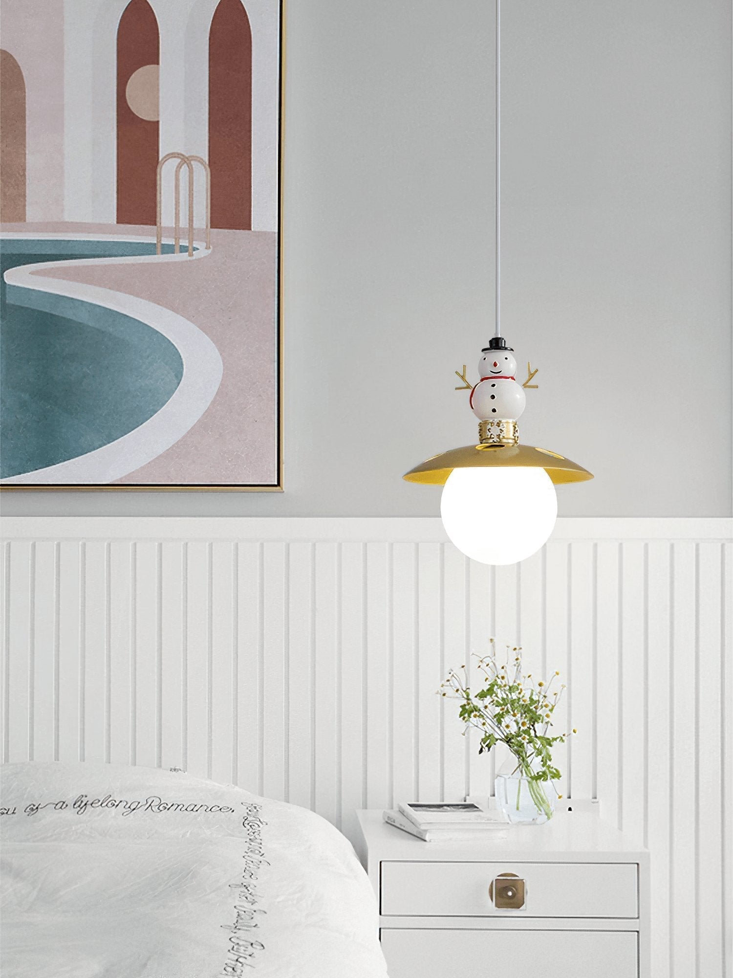 Viroxen Resin Whimsical Pendant Lights