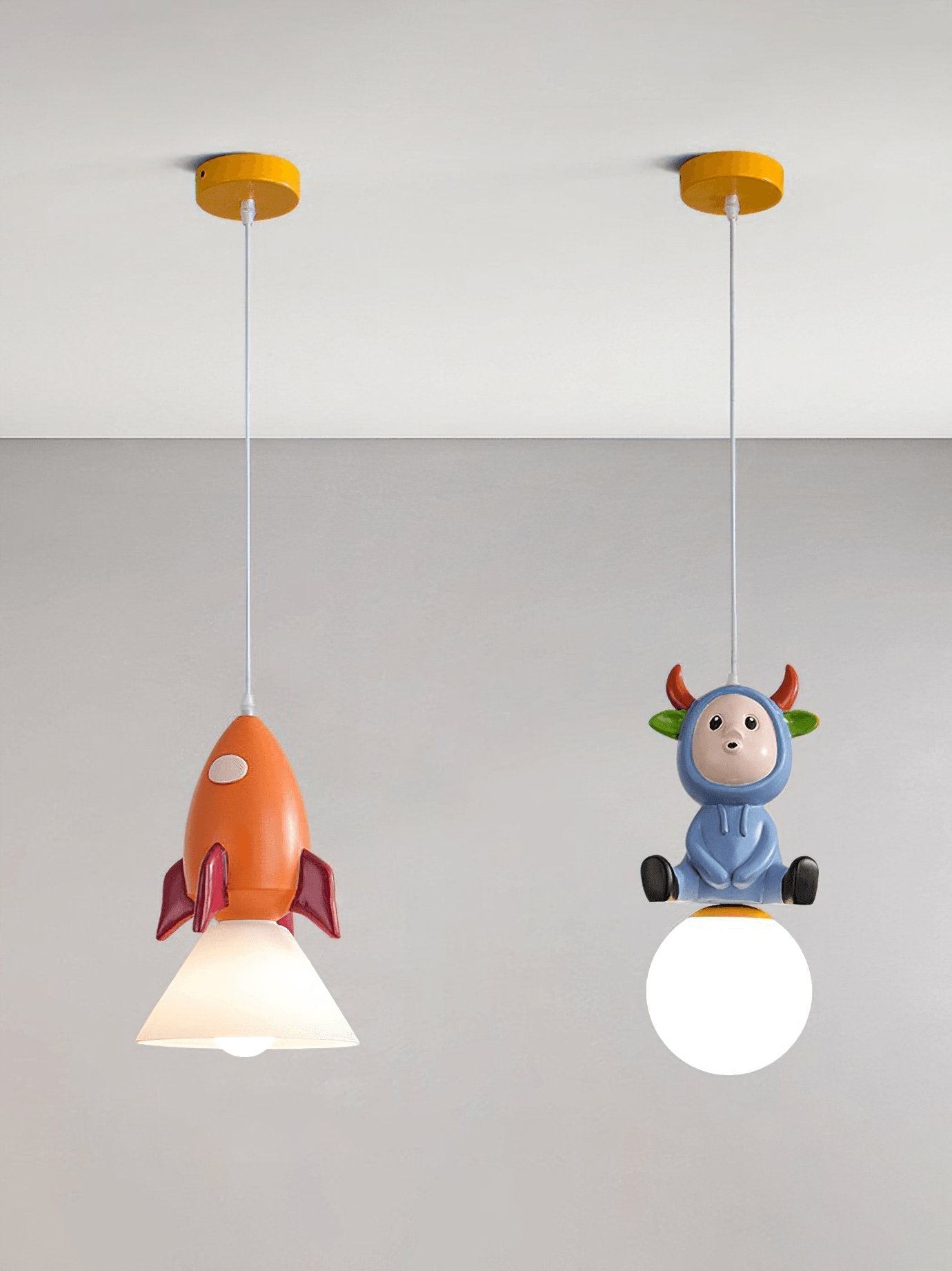 Viroxen Resin Whimsical Pendant Lights