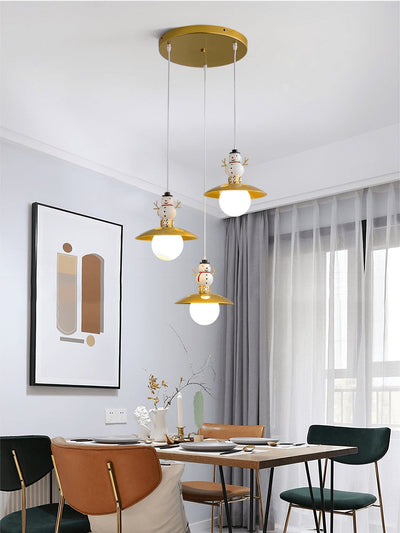Viroxen Resin Whimsical Pendant Lights