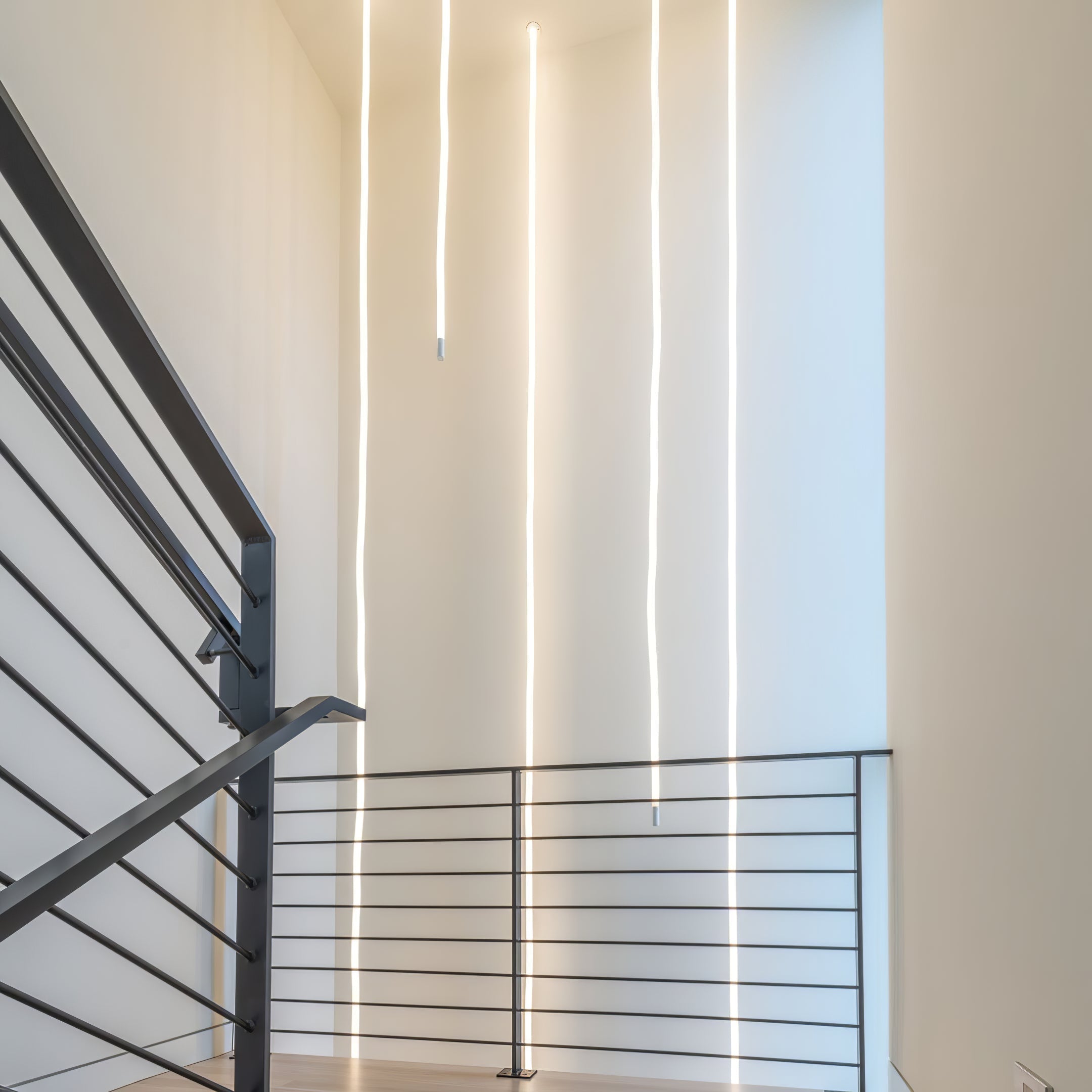 Fenris Pendant Lamp Flexible Curve Silicone Brass