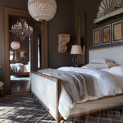 Elyinissa Chandelier Gold Globe Crystal Vintage