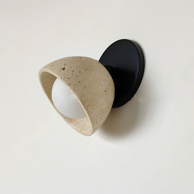 Lia Travertine Wall Light