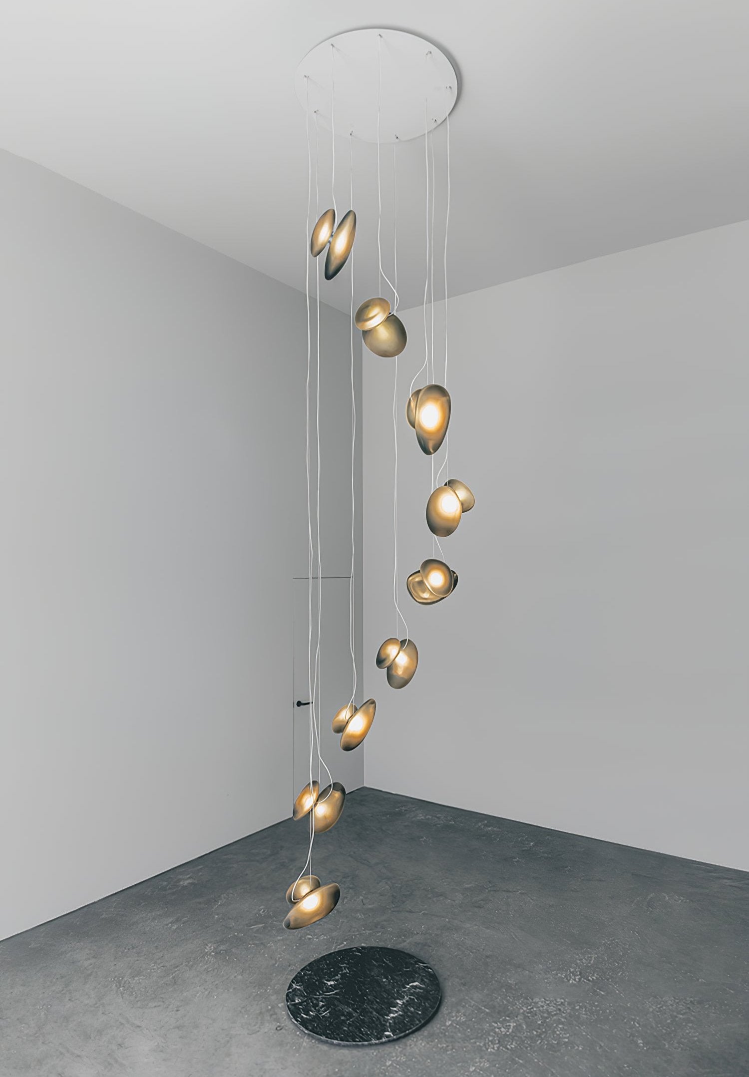 Nivelle Translucent Frosted Glass Pendant Light