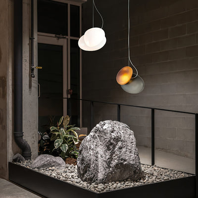 Nivelle Translucent Frosted Glass Pendant Light
