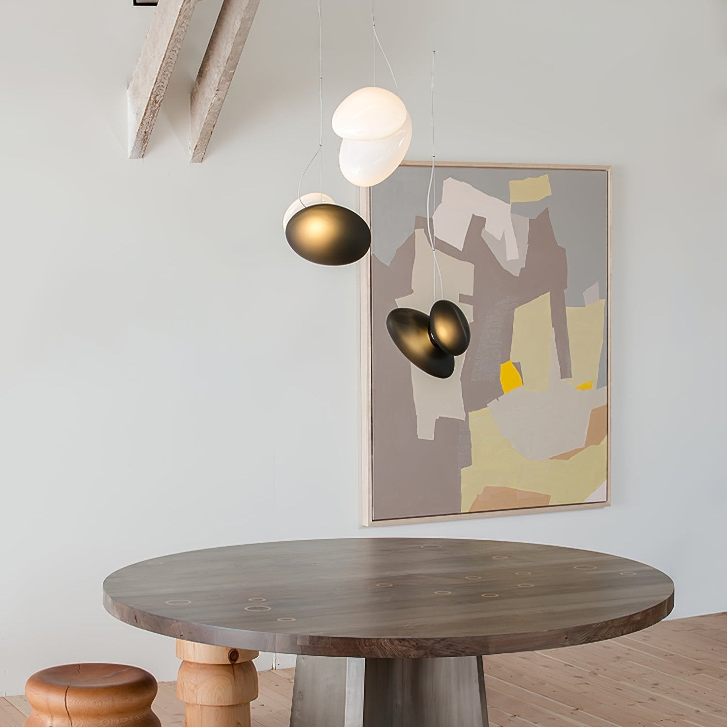 Nivelle Translucent Frosted Glass Pendant Light