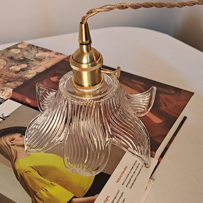Aell Brass & Glass Glam Pendant Light