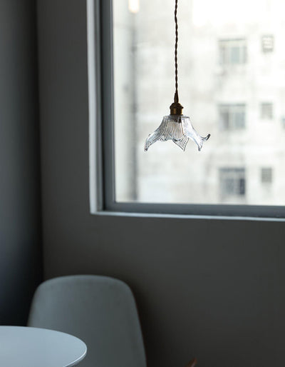 Aell Brass & Glass Glam Pendant Light