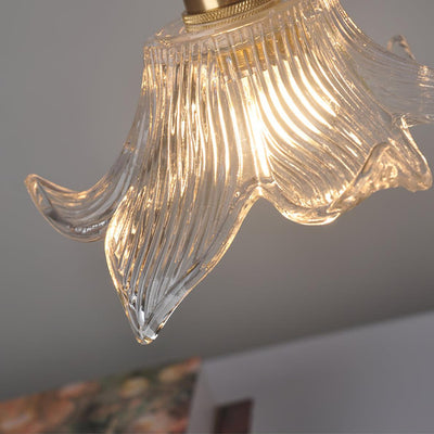 Aell Brass & Glass Glam Pendant Light
