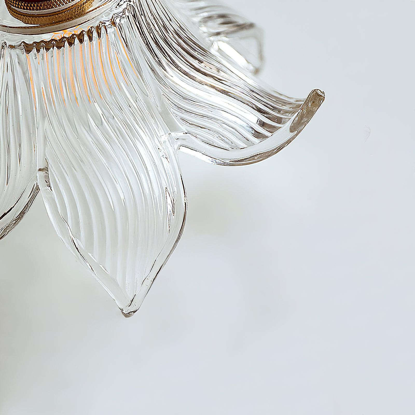 Aell Brass & Glass Glam Pendant Light
