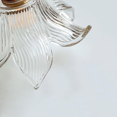 Aell Brass & Glass Glam Pendant Light