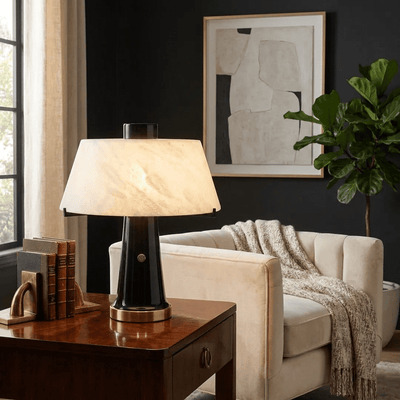 Renzo Alabaster Desk Lamp