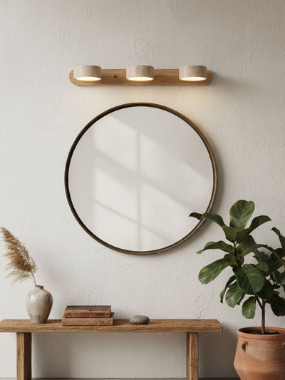 Neramere Travertine Duo Indoor Wall Light