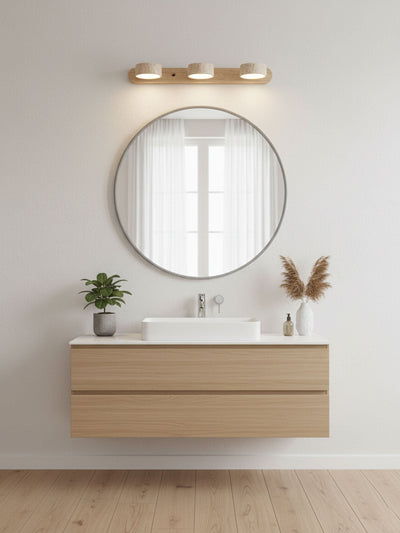Neramere Travertine Duo Indoor Wall Light
