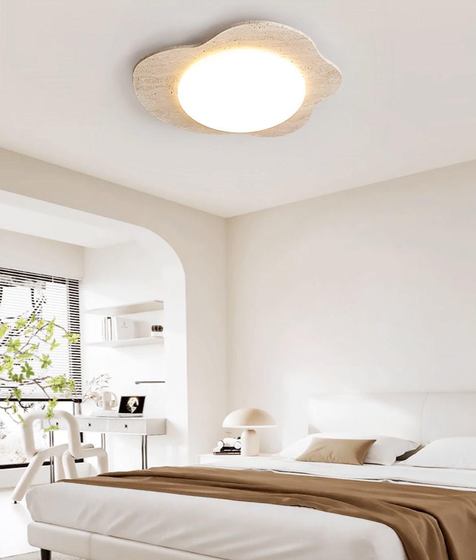 Brisanne Travertine Cloud Ceiling Lamp