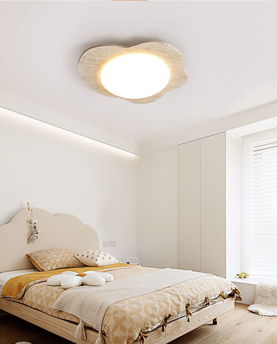 Brisanne Travertine Cloud Ceiling Lamp
