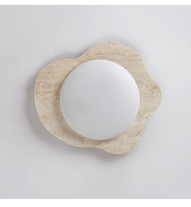 Brisanne Travertine Cloud Ceiling Lamp