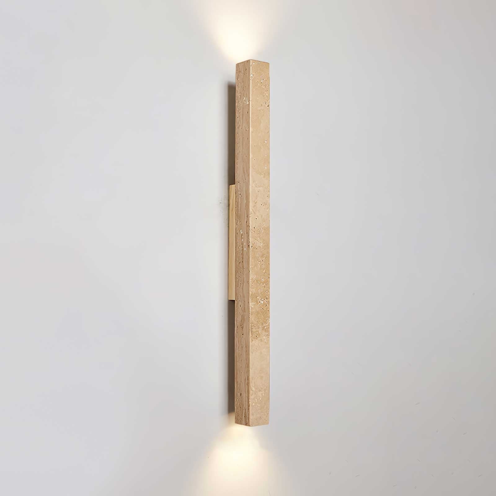 Noriira Minimalist Travertine Wall Light