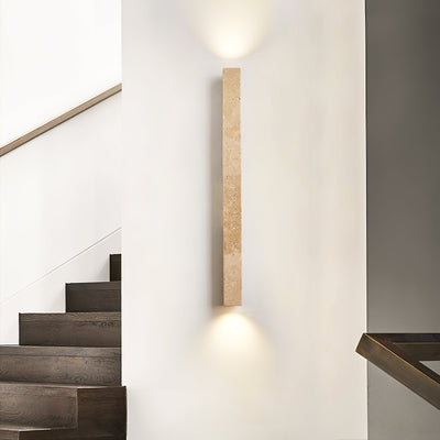 Noriira Minimalist Travertine Wall Light