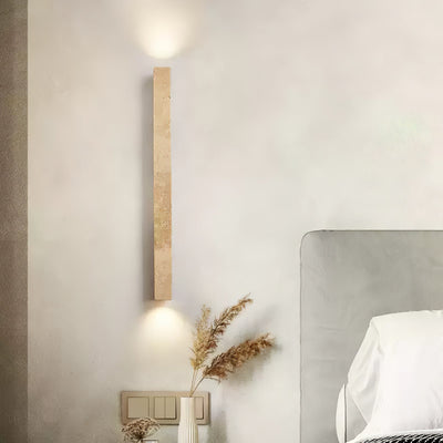 Noriira Minimalist Travertine Wall Light