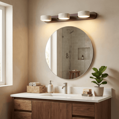Neramere Travertine Duo Indoor Wall Light