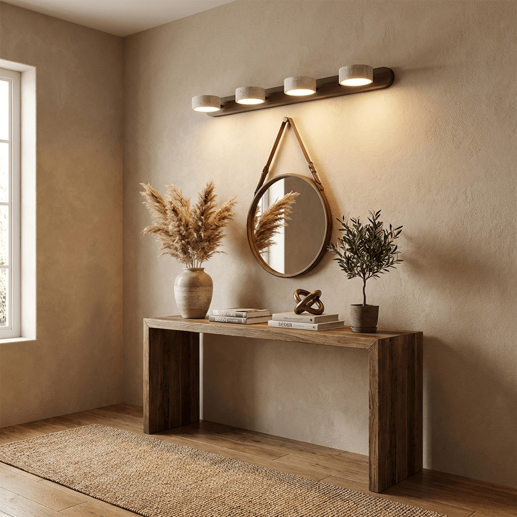 Neramere Travertine Duo Indoor Wall Light