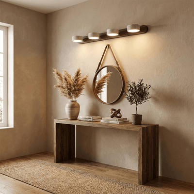 Neramere Travertine Duo Indoor Wall Light